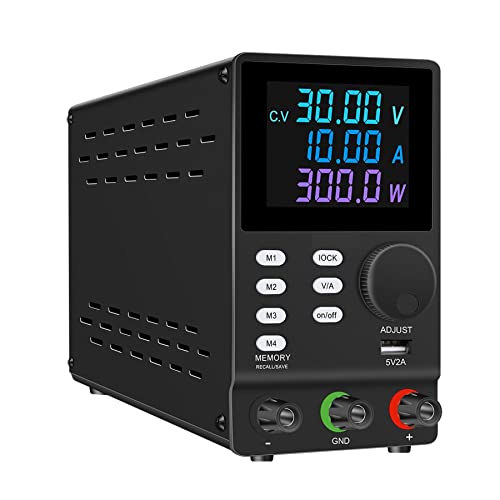 Programmierbar mit hoher Präzisionsschule DC Laborversorgung einstellbare Laborbankquelle Einstellbare variable grobe und feine Anpassungsspannungsregler(SPPS-D2001 NEW) von KJUEQ