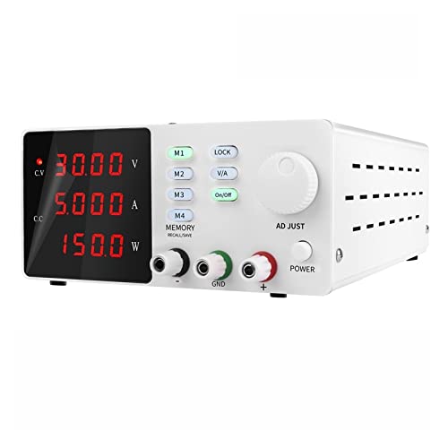 Programmierbar mit hoher Präzisionsschule DC Laborversorgung einstellbare Laborbankquelle Einstellbare variable grobe und feine Anpassungsspannungsregler(SPPS-S3001 DIY) von KJUEQ