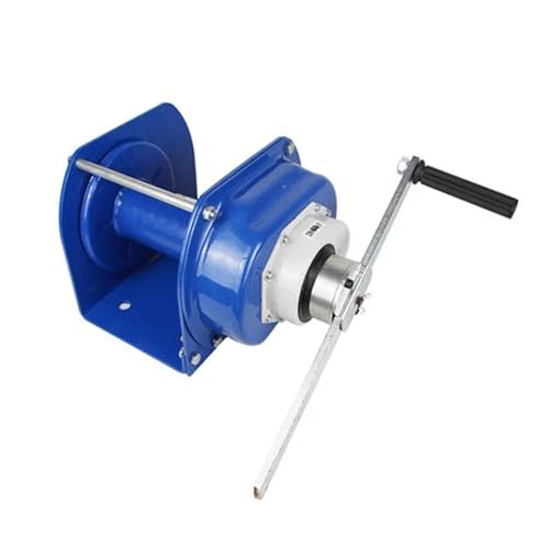 Robuste tragbare manuelle Winde, Drahtseil-Handhebevorrichtung(Blue,2t) von KJUEQ