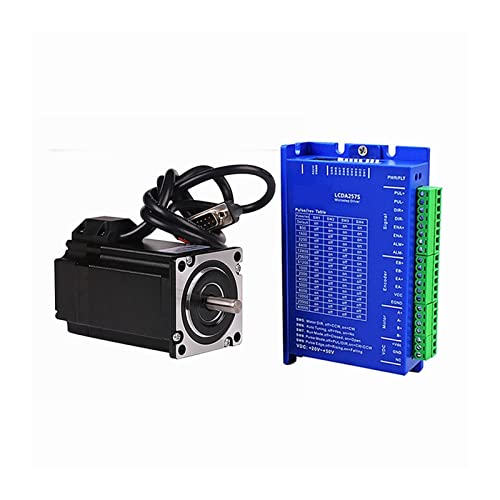 Schrittmotor geschlossener Schleife LCDA257S + LC60H278. Closed-Loop-Schrittmotor-Treiber mit 3M-Kabel for CNC Router LC60H286 LC60H2102(CDA257S LC60H2112) von KJUEQ