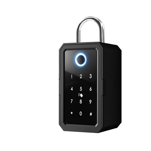 Smart Key Lock Box Ttlock APP Wasserdichte Kombination Sichere Digitale Finrabdruck Entsperren KeyBox For Haus Schlüssel Larung von KJUEQ