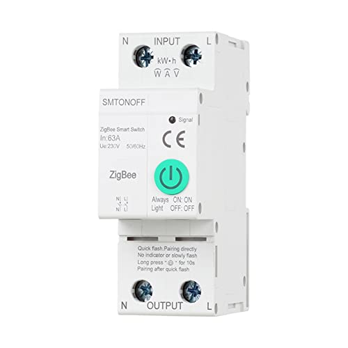 Tuya Smart ZigBee Energiezähler IoT Switch Over Under Voltage Over Load Protection Prepaid Meter Tuya Smart ZigBee Energiezähler IoT Switch Over Under Voltage Over Load Protection Prepaid Meter von KJUEQ
