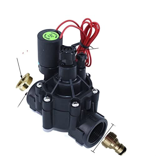 W-LAN Smart Garten Bewässerungssteuerung Smart Bewässerungswasser-Magnetventil-Bewässerungssystem Gartenbewässerungs-Bewässerungszeitgeber(0.85 Inch Valve 2) von KJUEQ