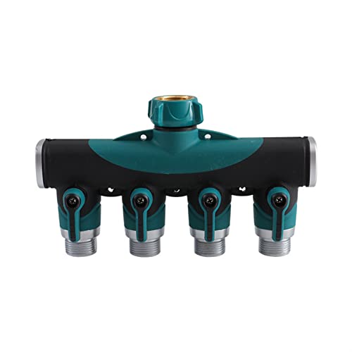 W-LAN Smart Garten Bewässerungssteuerung Smart Bewässerungswasser-Magnetventil-Bewässerungssystem Gartenbewässerungs-Bewässerungszeitgeber(4 way connector) von KJUEQ