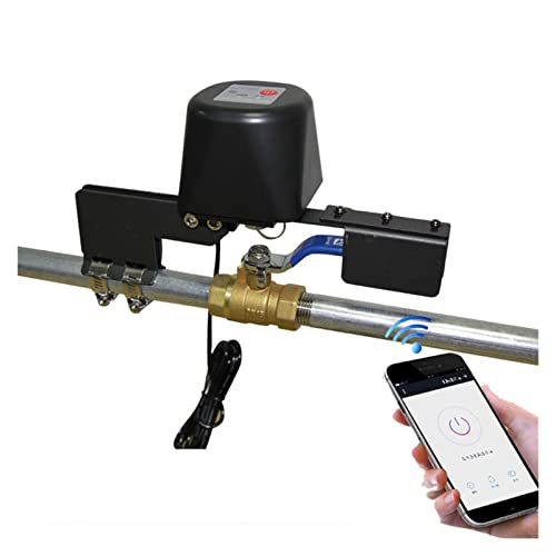 Wasserventil Auto Control Smart Gasventil Fernbedienung Voice Control Unterstützt Smart Wireless Control von KJUEQ