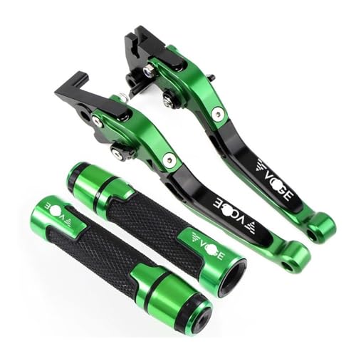 Motorrad Brake Clutch Levers Motorradzubehör Klappbare ausziehbare Bremskupplungshebel Lenkerendgriffe für LONCIN VOGE 500 DS 500DS 500DSX Motorrad Brake Clutch Levers Motorradzubehör Klappbare ausziehbare Bremskupplungshebel Lenkerendgriffe für LONCIN VOGE 500 DS 500DS 500DSX von KJUHBVDF