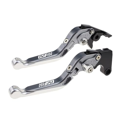 Motorrad Brake Clutch Levers Passend für GSF650 BANDIT 2007 GSF 650 Motorrad CNC-Zubehör Klappbare ausziehbare Bremskupplungshebel Verstellbarer Griffsatz Motorrad Brake Clutch Levers Passend für GSF650 BANDIT 2007 GSF 650 Motorrad CNC-Zubehör Klappbare ausziehbare Bremskupplungshebel Verstellbarer Griffsatz von KJUHBVDF
