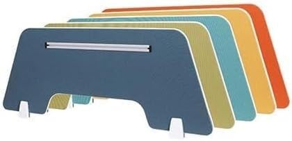 KJoBDwz Schreibtisch-Sichtschutzteiler, Schallschutzteiler, Abschirmpaneele, Kabinenwand for Studenten und Büro(Orange,30X120X0.5CM) von KJoBDwz