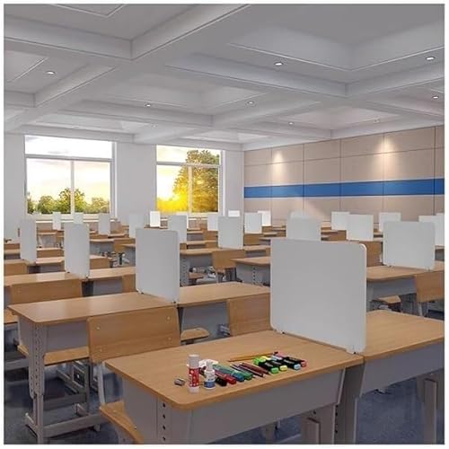 KJoBDwz Schreibtisch-Sichtschutzteiler, akustisches Geräuschreduzierungspanel for Studenten, Tisch-Steh-Schallschutzteiler(40X40CM) von KJoBDwz