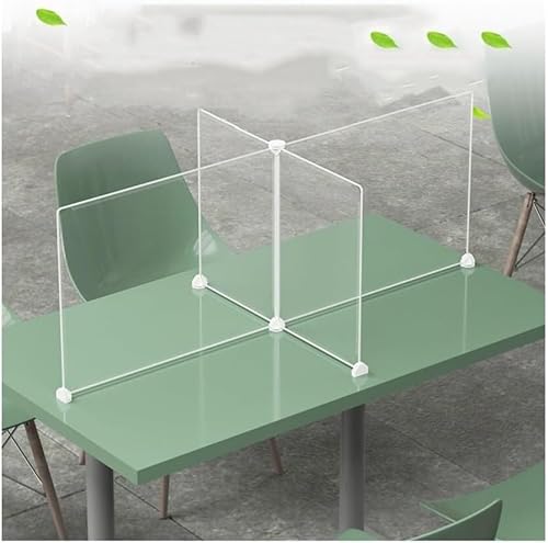 KJoBDwz Schreibtisch-Sichtschutzteiler, transparente Esstisch-Isolationsplatte, transparente Tischplatte, Anti-Spray for Essen KJoBDwz Schreibtisch-Sichtschutzteiler, transparente Esstisch-Isolationsplatte, transparente Tischplatte, Anti-Spray for Essen von KJoBDwz