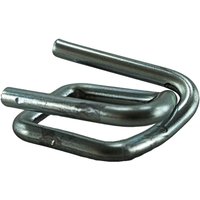 1000 Metallschnallen Klemmen Verzinkt 16 mm Umreifungsband Metallklemmen von KK VERPACKUNGEN