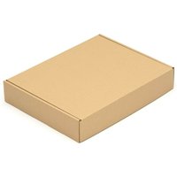 Kk Verpackungen - 120 Faltschachteln 500 x 400 x 90 mm Post Versandkartons Wellpappe Kartons braun - Braun von KK VERPACKUNGEN