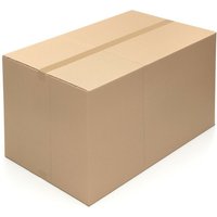Kk Verpackungen - 20 dhl Faltkarton 1000 x 600 x 600 mm Versandschachtel Kartons Paket 2 wellig - Braun von KK VERPACKUNGEN