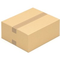 Kk Verpackungen - 200 Faltkartons 350 x 300 x 150 mm Kartons 35 x 30 x 15 cm Versandkartons Wellpappe - Braun von KK VERPACKUNGEN