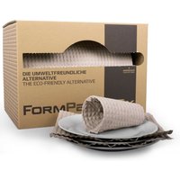 5 x FORMPack Box Noppenpapier Luftpolsterpappe Packpapier Spenderbox 55 m 125 g/m2 - Braun von KK VERPACKUNGEN