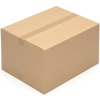 Kk Verpackungen - 60 Profi Faltkarton 500 x 400 x 300 mm Versandschachtel Kartons 2 Wellig - Braun von KK VERPACKUNGEN