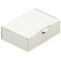 600 Warensendungen 150 x 105 x 46 Maxibriefkarton Post Maxibrief Karton in weiss - Weiß von KK VERPACKUNGEN
