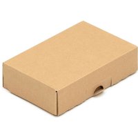 Kk Verpackungen - 900 Maxibriefkartons 182 x 112 x 45 mm Post Versandkartons Wellpappe Kartons braun - Braun von KK VERPACKUNGEN