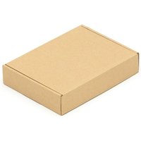 Kk Verpackungen - 900 Maxibriefkartons 200 x 152 x 40 mm Post Versandkartons Wellpappe Kartons braun - Braun von KK VERPACKUNGEN