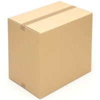 Kk Verpackungen - 10 Faltkartons 580 x 380 x 580 mm Kartons 2-wellig 58 x 38 x 58 cm Versandkartons Wellpappe - Braun von KK VERPACKUNGEN