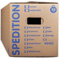 10 Stück Speditionskartons von KK VERPACKUNGEN