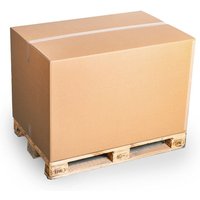 Kk Verpackungen - 100 Palettenkartons 1180 x 780 x 765 mm Wellpappe Versandkartons Kartons Palettencontainer - Braun Kk Verpackungen - 100 Palettenkartons 1180 x 780 x 765 mm Wellpappe Versandkartons Kartons Palettencontainer - Braun von KK VERPACKUNGEN