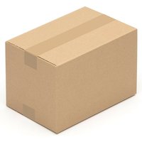 Kk Verpackungen - 100 neu Versand Karton 300x200x200mm Versandbox - Braun von KK VERPACKUNGEN