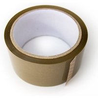 Kk Verpackungen - 12 Packband Leise 50mm x 66 lfm pp Klebeband Braun - Braun von KK VERPACKUNGEN