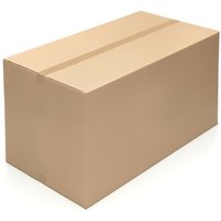 2 dhl Faltkarton 1000 x 500 x 500 mm Versandschachtel Kartons Paket 2 wellig - Braun von KK VERPACKUNGEN