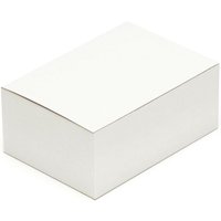 200 Automatikboden Kartons 305 x 215 x 125 mm Blitzboden Kartons Versandkartons weiß - Außenfarbe: Weiß - Innenfarbe: Braun von KK VERPACKUNGEN