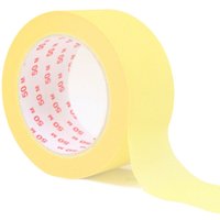 Kk Verpackungen - 24 x Kreppband 50 mm x 50 m Malerkrepp Abklebeband Klebeband Abdeckband Krepp von KK VERPACKUNGEN