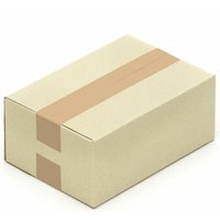 Kk Verpackungen - 250 Graskartons 250 x 175 x 100 mm Grapapier Kartons Versandkartons aus Graspapier - Braun von KK VERPACKUNGEN
