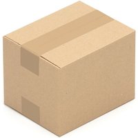50 Versandkartons Kartons Faltkartons 190x150x140mm - Braun von KK VERPACKUNGEN