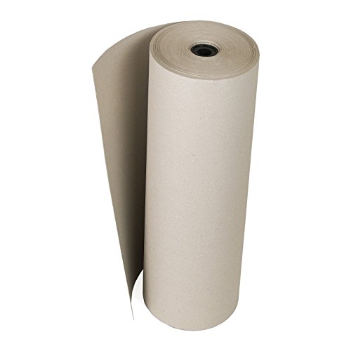 2 Rollen Schrenzpapier mit 75 cm Breit 167 lfm ca 15 KG 120 g/m² Ideales Packpapier von KK Verpackungen