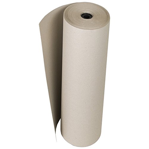 4 Rollen Schrenzpapier mit 120 cm Breit 167 lfm ca 20 KG 120 g/m² Ideales Packpapier von KK Verpackungen
