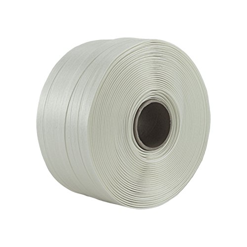 4 Rollen Textil Umreifungsband Breite 19 mm Länge je 400 m Reißfestigkeit 975 KG Kern 76 mm von KK Verpackungen
