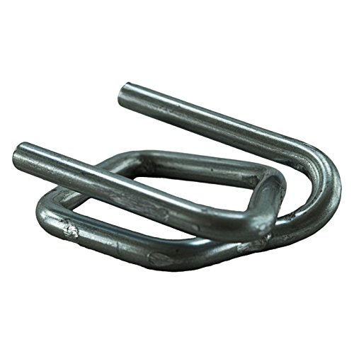 400 Metallklemmen 19 mm Verzinkt zum Klemmen von Textil Umreifungsband 400 Metallklemmen 19 mm Verzinkt zum Klemmen von Textil Umreifungsband von KK Verpackungen