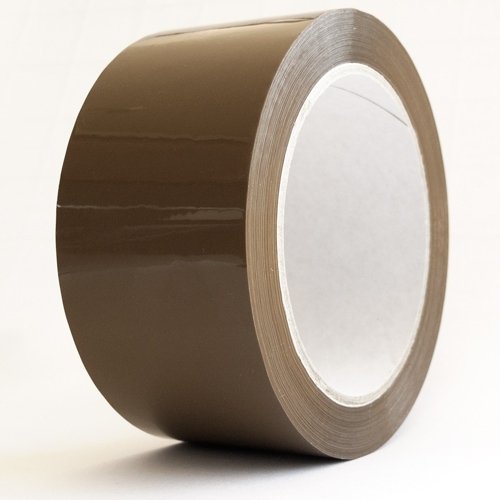 6 x Klebeband 50mm x 66m LOW NOISE LEISE akryl PP Packband tape film braun von KK Verpackungen