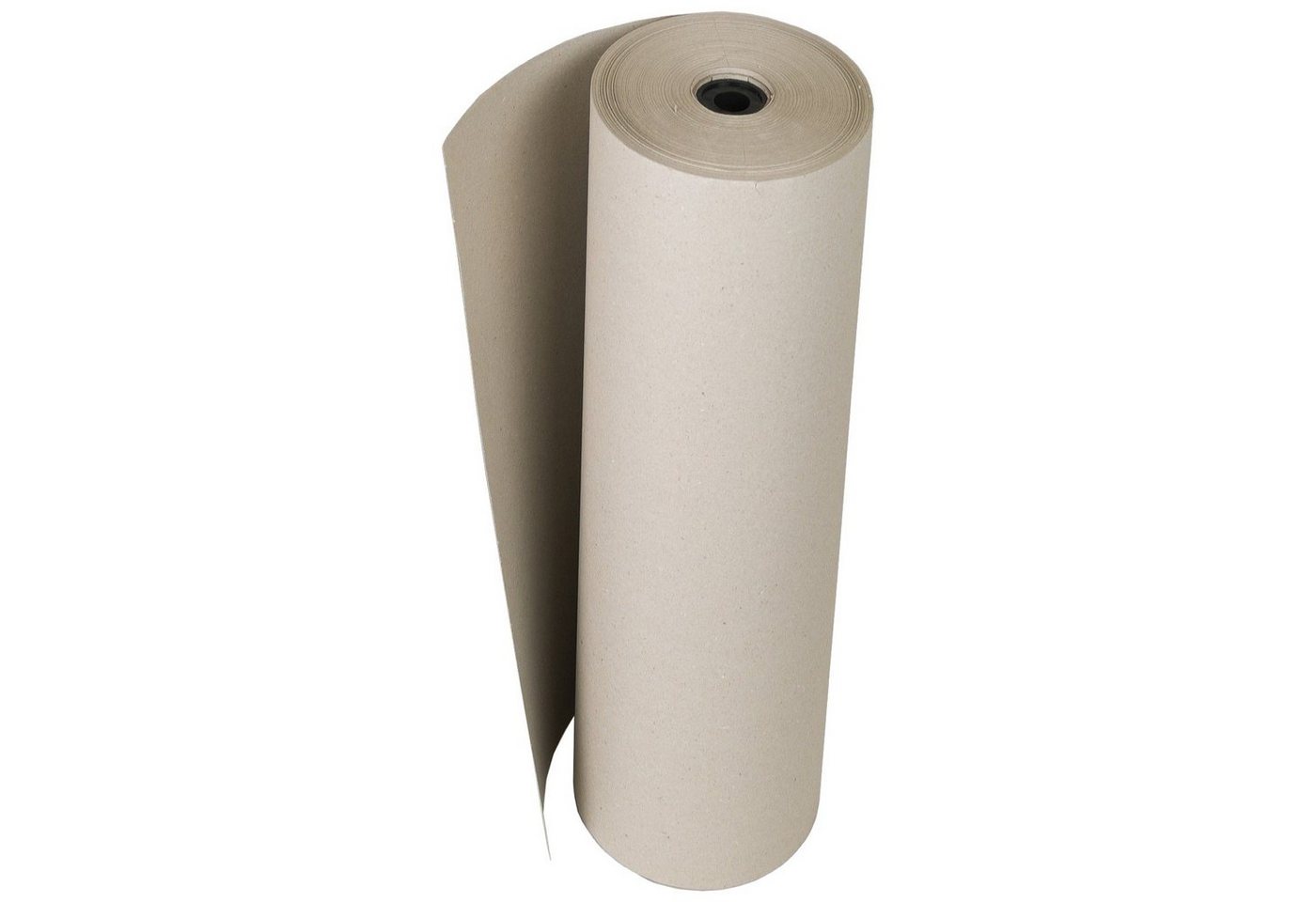 KK Verpackungen Seidenpapier, Rollen-Schrenzpapier Packpapier Füllmaterial 1x 200m 100g/m² Grau von KK Verpackungen