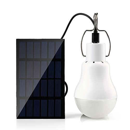 KK.BOL 1,2 W Solar Home Lights Solar Wiederaufladbare Lichter Home Notbeleuchtung Mobile Nachtlicht Lampe Solarzelt von xUmp
