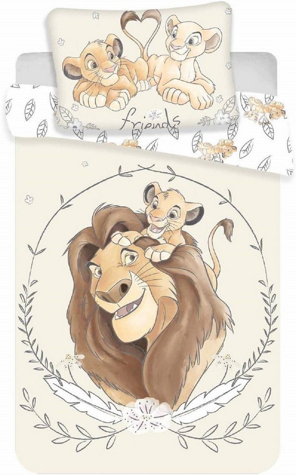 Babybettwäsche Baby Bettwäsche Set König der Löwen Lion Guard 100x135cm, KK von KK