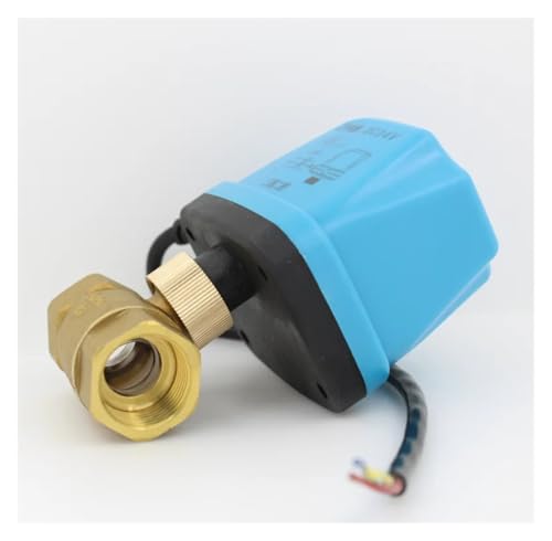 AC24V DC24V Elektrischer Kugelhahn Messing Motorisierter Kugelhahn mit elektrischem Stellantrieb Zwei-Wege-Ventile DN15 DN20 DN25 DN32 DN40(DN25) von KKAIRGLH