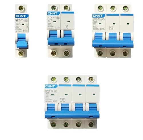 KKAIRGLH 1 stücke NXB-40 NXB-63 NXB-125 3P 4P DZ47 Upgrade Mini Circuit Breaker Inländischen Luft Schalter C Typ(16A,3P) von KKAIRGLH
