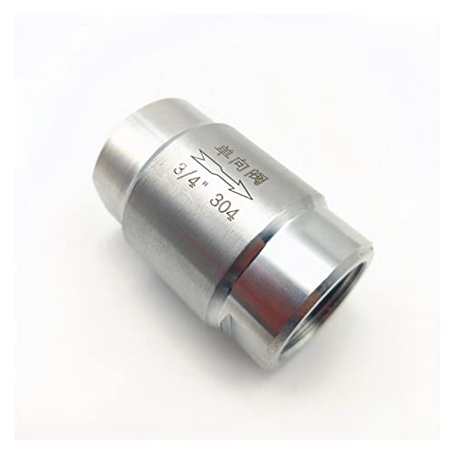 1/8 "1/4" 3/8 "1/2" 3/4 "1" 304 Edelstahl Hochdruck Einwegventil 6,4 Mpa Männlichen Gewinde Überprüfen Ventil(0.25 Inch) von KKCZOFMJ