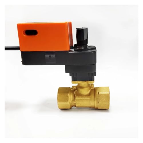 11/4'' Modulierendes Proportionventil AC/DC24V 4-20mA/0-10V Messing zur Durchflussregulierung oder Ein-/Aus-Steuerung Wasseraufbereitung HVAC(4-20mA) von KKCZOFMJ