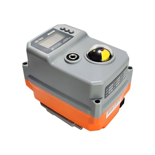 20Nm Intelligenter elektrischer Steuerantrieb Analog 0-5V 0-10V 4-20mA Proportionalventilantrieb 220V/24V zur Wasserregulierung(Stem 14x14mm,AC230V-4-20MA) von KKCZOFMJ