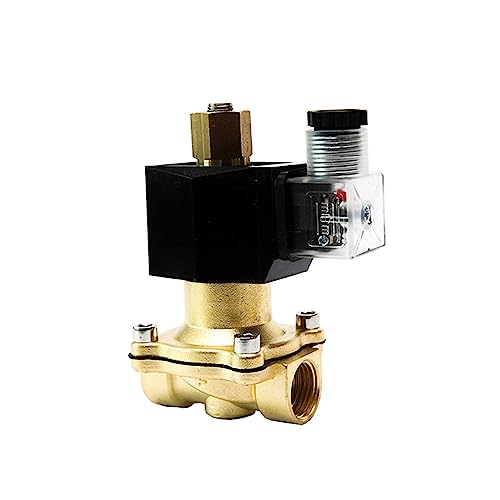 3/8 "Normalerweise offenes Messing-Magnetventil 220 V 24 V 12 V 220 V 110 V wasserdichtes Magnetventil(G-24vdc-nbr-seal) von KKCZOFMJ