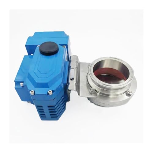 AC220V Elektrisches Absperrventil SS304 Sanitäres elektrisches Tri-Clamp-Absperrventil passend for Rohraußendurchmesser 19 mm - 108 mm(32) von KKCZOFMJ