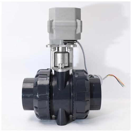 CR201 DN40 PVC Elektrischer motorisierter Wassersteuerungs-Durchflussantrieb Kugelhahn Motorbetriebenes Ventil UPVC-Ventil mit SS-Halterung CR201 DN40 PVC Elektrischer motorisierter Wassersteuerungs-Durchflussantrieb Kugelhahn Motorbetriebenes Ventil UPVC-Ventil mit SS-Halterung von KKCZOFMJ