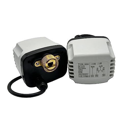 DN15 DN20 DN25 DN50 Wasserdichter elektrischer Kugelhahnantrieb AC220V DC24V DC12V Motorisierter Kugelhahnmotor 1/2" 3/4" 1" 2"(Cr02,12VDC) von KKCZOFMJ